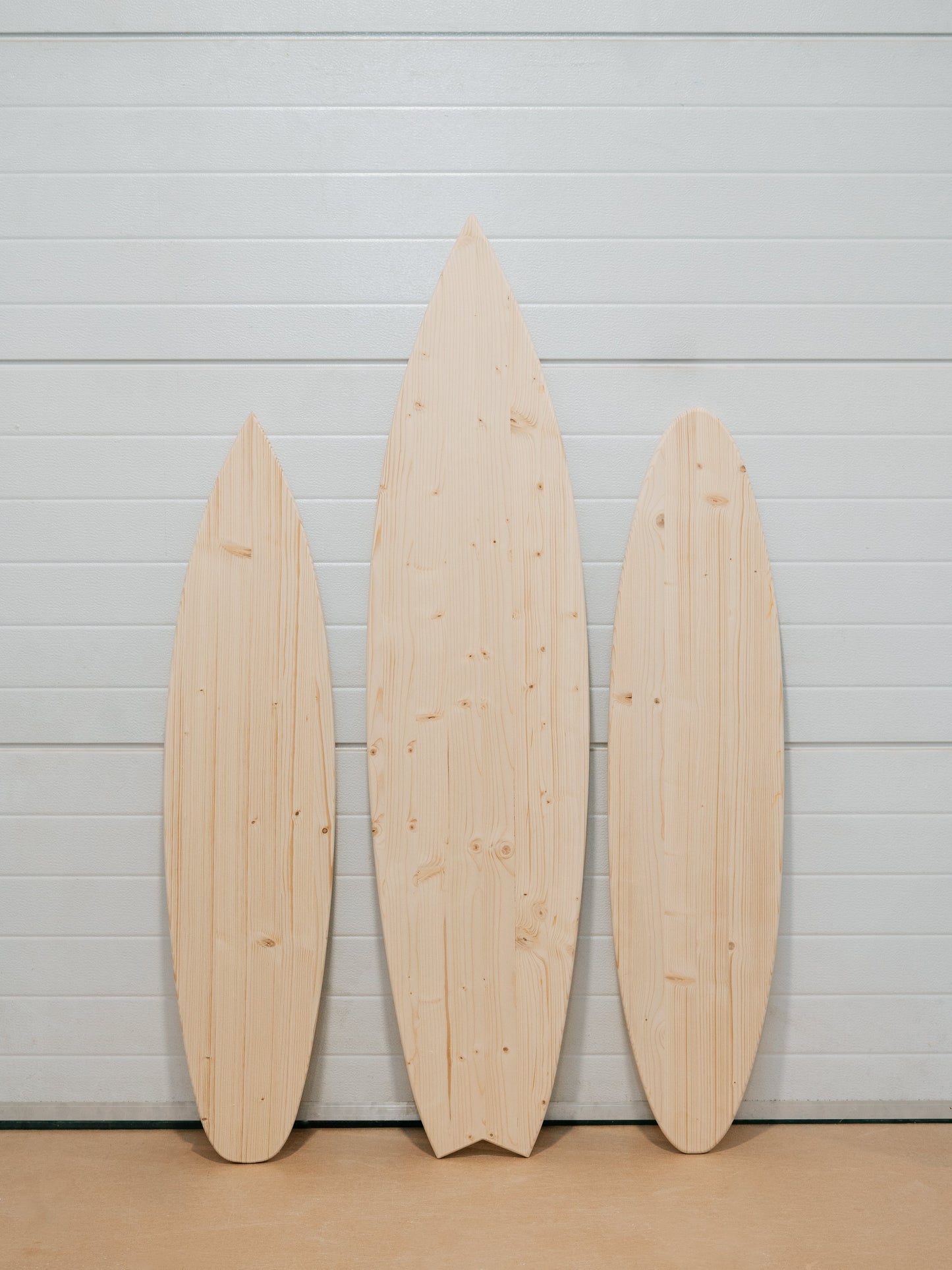 Surfbrett-Dekor aus Holz