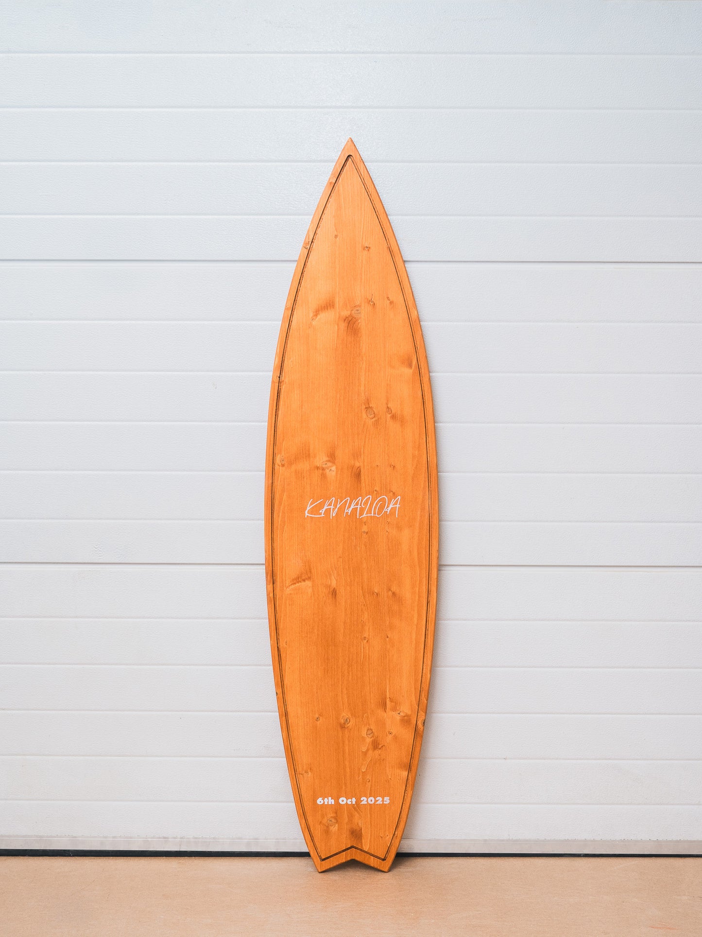 Handcrafted Decorative Surfboard- Wedding Guestbook