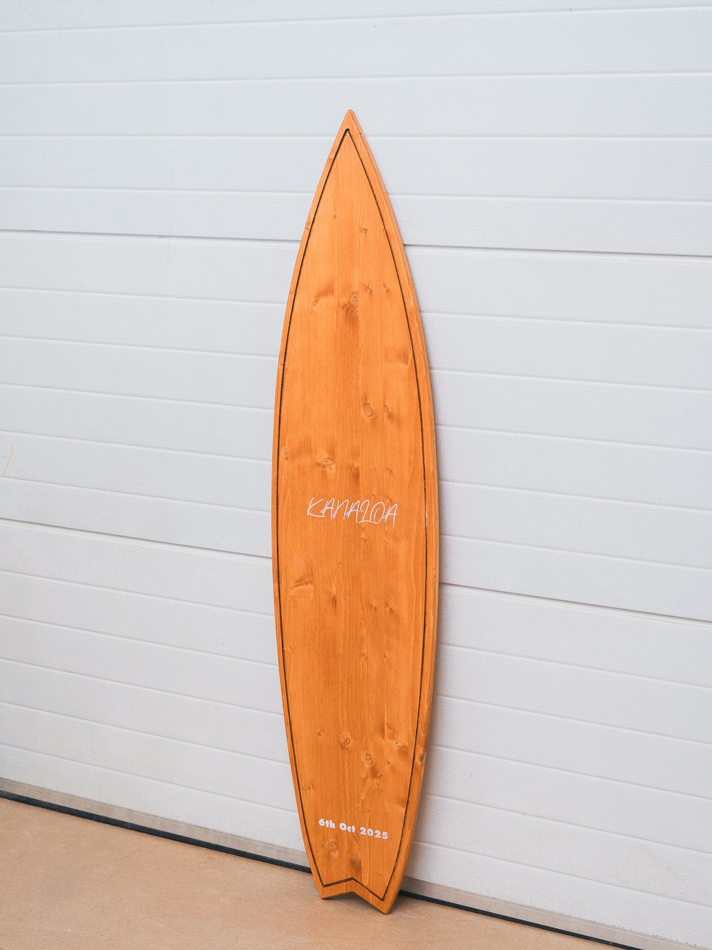Handcrafted Decorative Surfboard- Wedding Guestbook