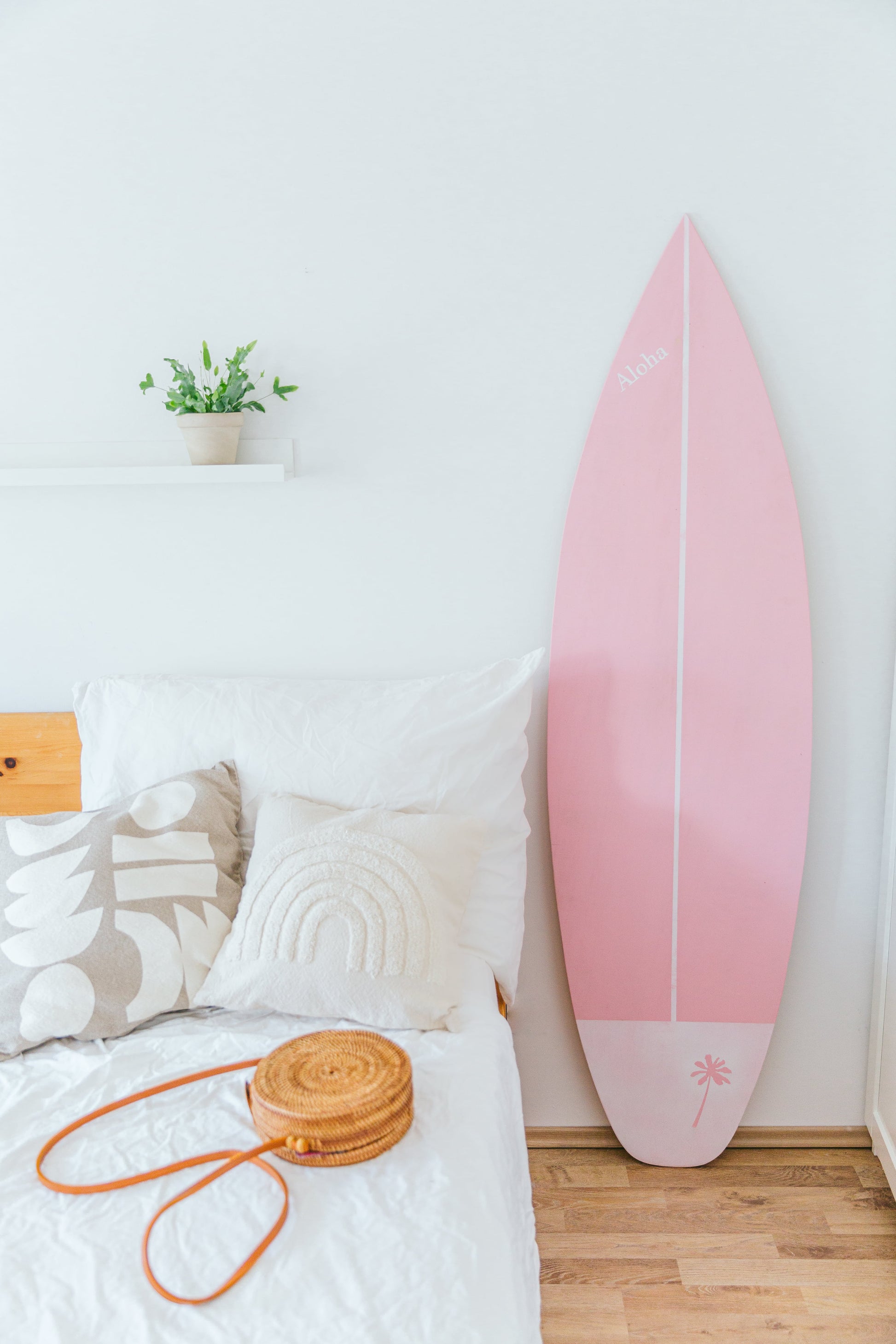 surf style bedroom wall art