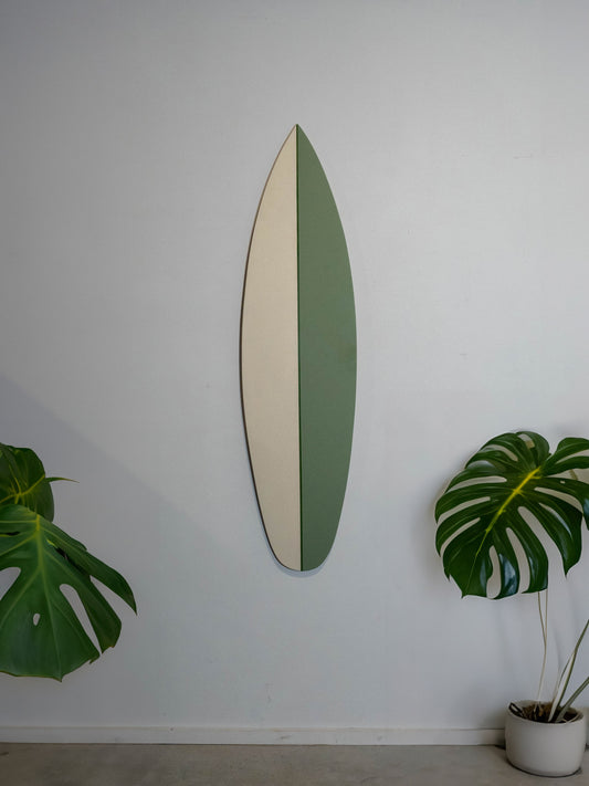 Deko-Surfbrett aus Holz, Surfbrett-Deko, Wandkunst im Boho-Stil