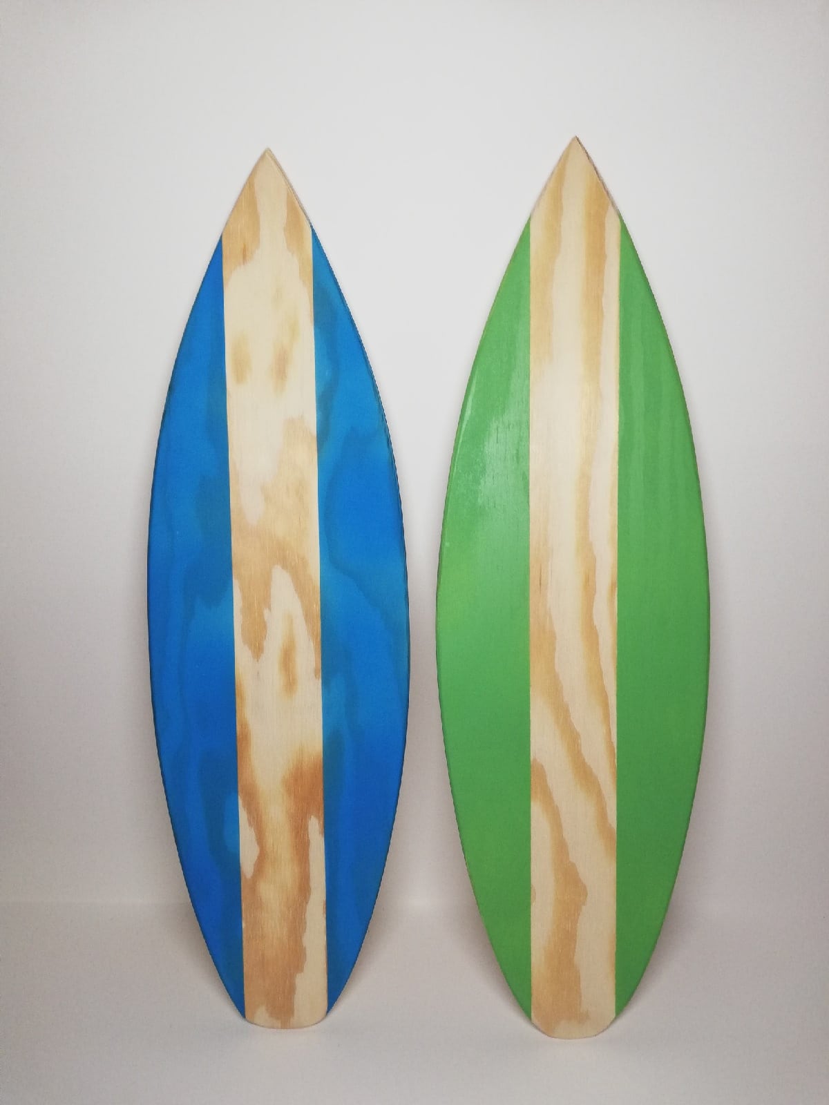 Wooden Mini Surfboard Planche de surf Decor