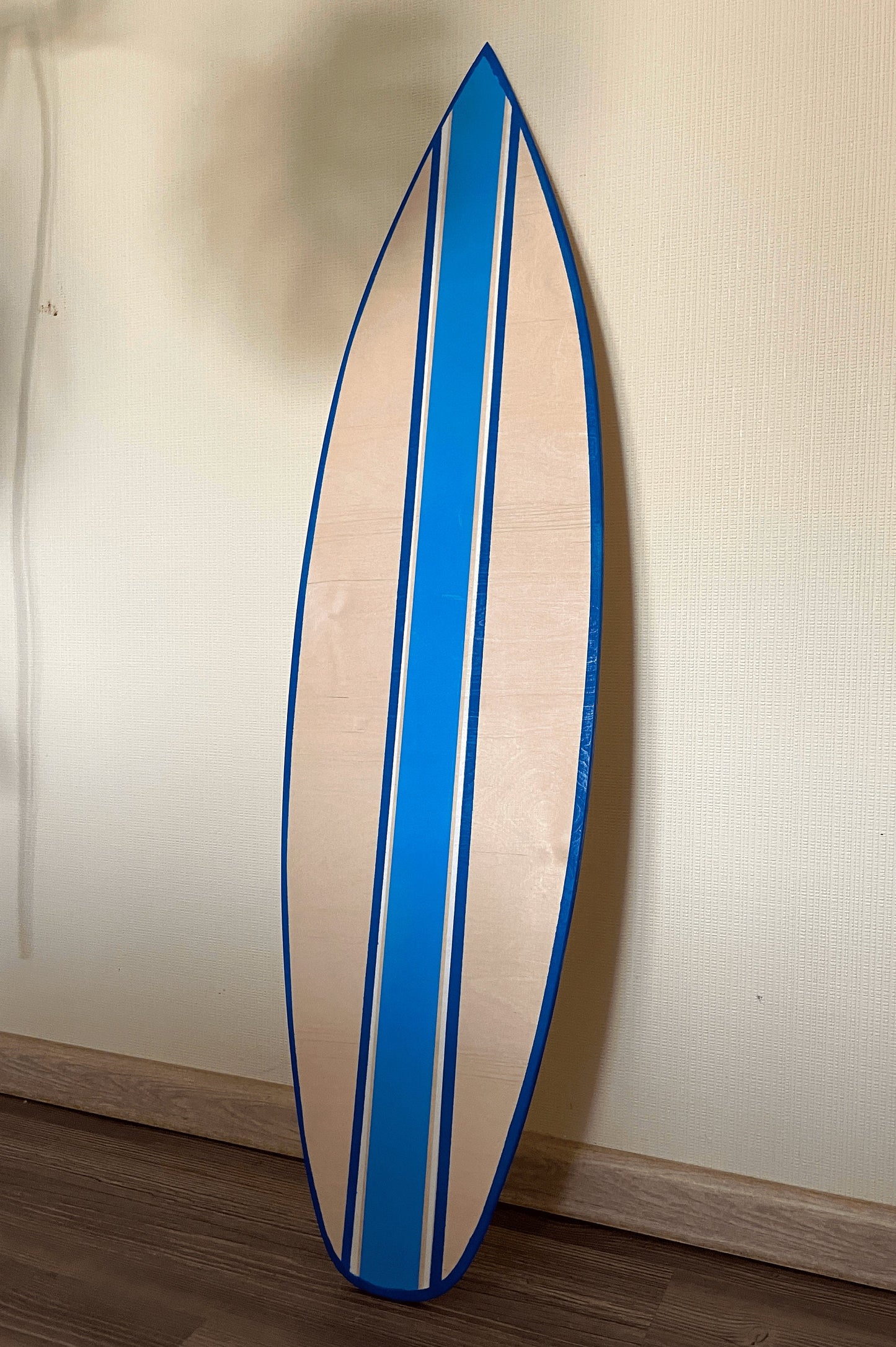 Handgefertigte Surfbrett-Wandkunst aus Holz