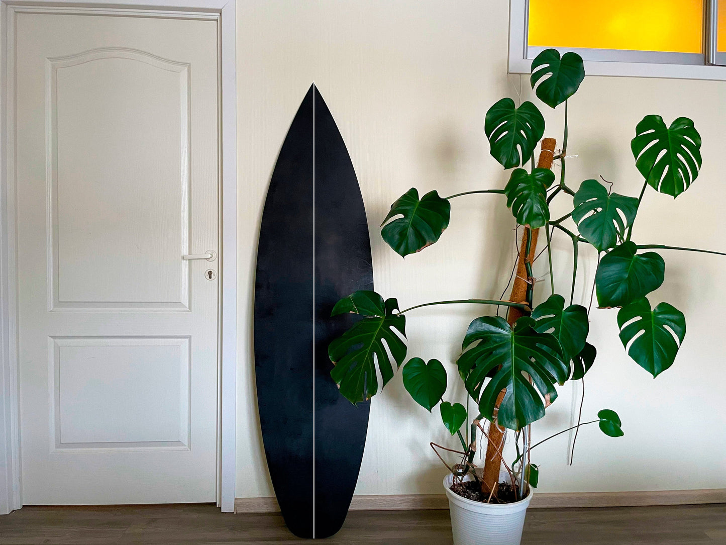 Décor de planche de surf en bois 180 cm, Art mural personnalisé pour Bar et maison