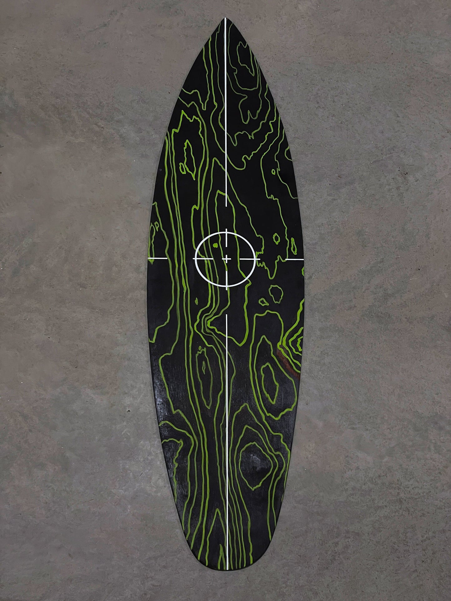 Décoration murale en bois, planche de surf, édition limitée, 180 cm