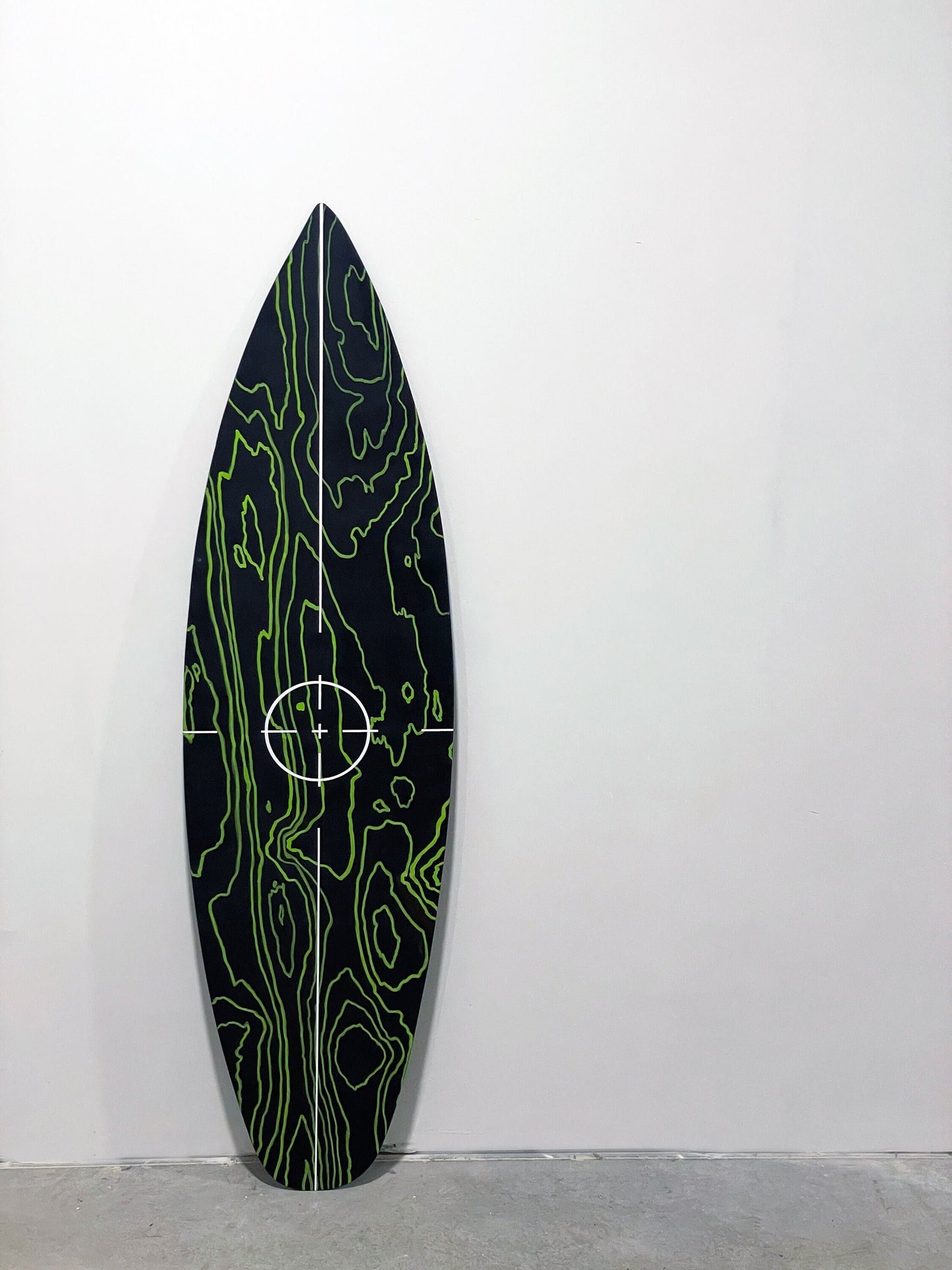 Décoration murale en bois, planche de surf, édition limitée, 180 cm