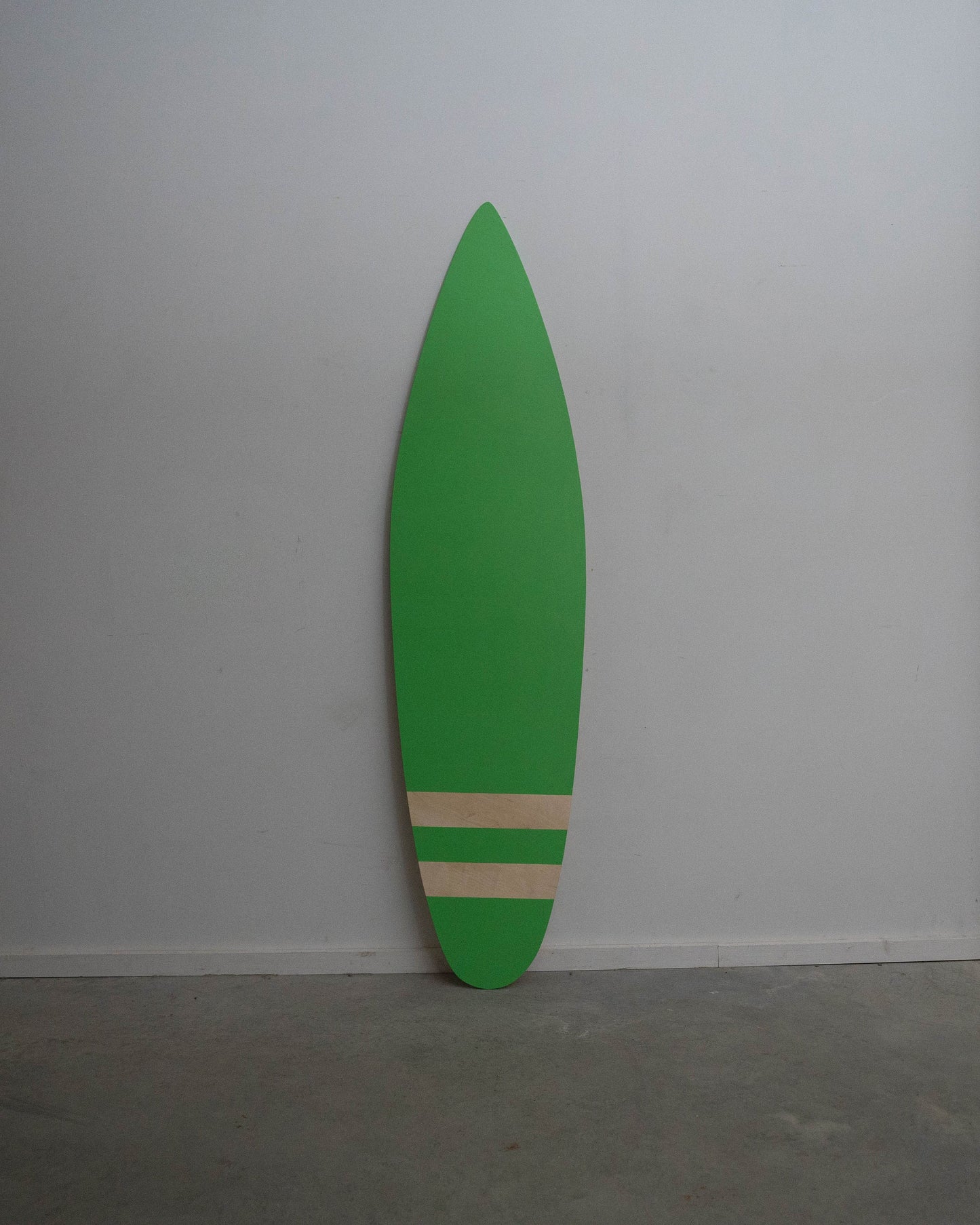 "Artisan-crafted excellence: A set of wooden decorative surfboards for timeless charm."